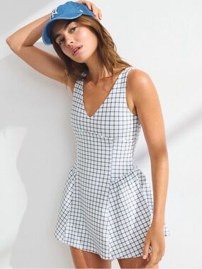 A&F YPB sculptLUX V-Neck Mini Dress